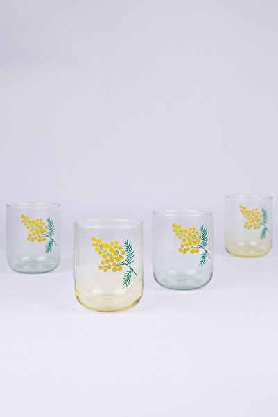 Rakle Mimoza 4'lü Su Bardağı Seti 280 cc