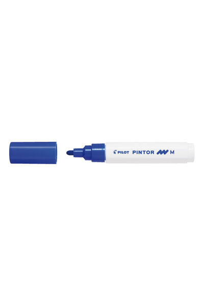 Pilot Marker Pintor cu vârf rotund, albastru, 4,5 mm