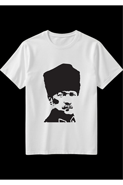 NevamBaskı 10Th Anniversary Special Ataturk Printed T-Shirt
