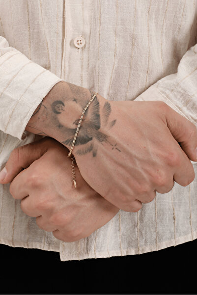 Fjellor Turgun Altın Renk Elmas Kesim Burgu Kutu Zincir Xuping Unisex Bileklik