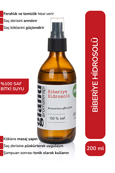 GLAND Aromaterapi Biberiye Hidrosolü - Rosmarinus Officinalis 200ml