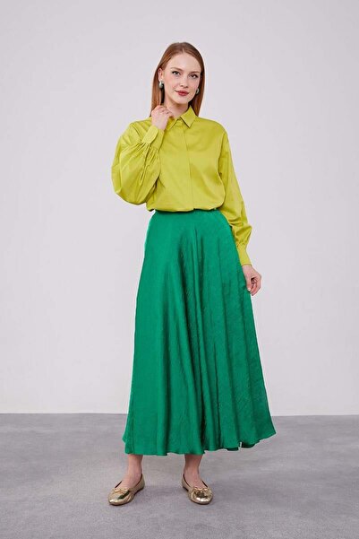 Levidor Benetton Satin Skirt - Stylish and Comfortable