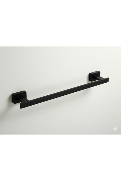 Bocchi Matera 350 mm Uzun Mat Siyah Havluluk - Premium Ürün - 3021-0006-AB