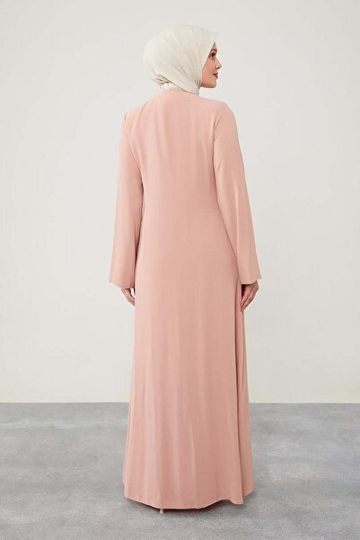 Levidor Rope Tied Stone Embroidered Powder Ferace