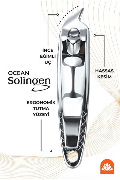 Güzellik Deposu Solingen İnce Eğimli Tırnak Makası, Batık Tırnak Makası