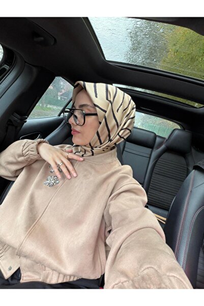 LA BOUTIQUE Yeni Sezon Twill İpek Eşarp 2513-07