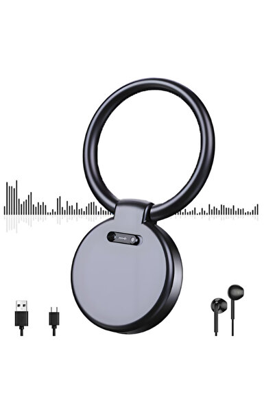 BIRAI BR30 Spy Voice Recorder Keychain 4GB, HD Recording, Auto Voice Activation
