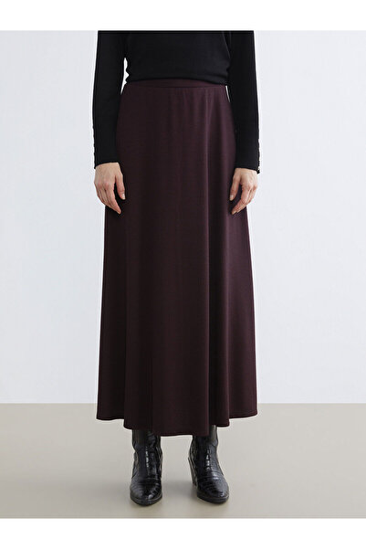 LC Waikiki Flared Skirt with Elastic Waist