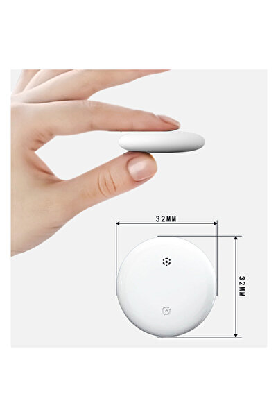 BIRAI SafeTag Anti-Lost Locator Device, Tracker for Android, Real-time Location, Black