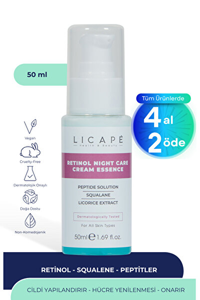 Licape Retinol Gece Bakım Kremi