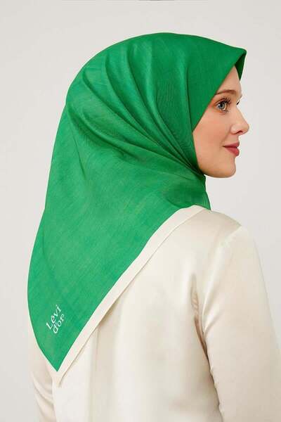 Levidor Green Piping Color Transitional Prague Scarf