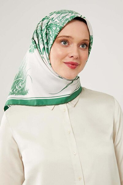 Levidor Φουλάρι με μοτίβο πράσινου καλαμιού