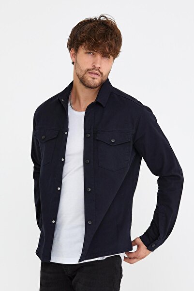 DAMGA JEANS Erkek Klasik Şehirli Tarzda Denim Günlük Kullanım Için Çift Cepli...