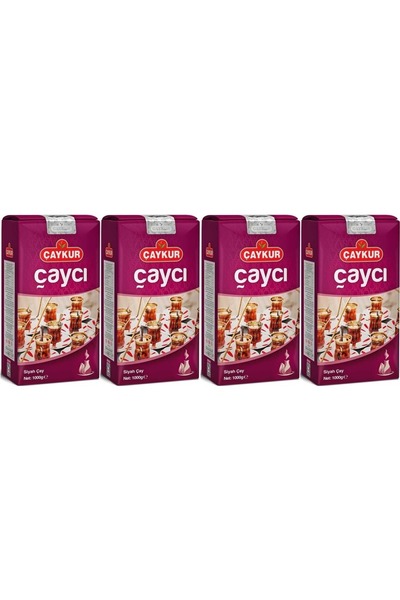 Çaykur Çaycı Tea 4kg (4Pk*1Kg)