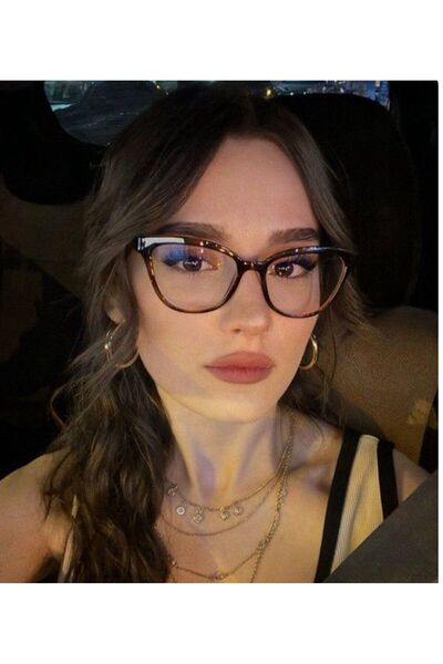 funeyes Venny Cat Eye Mavi Işık Korumalı Camı Değişir Gözlük | 56 Ekartman