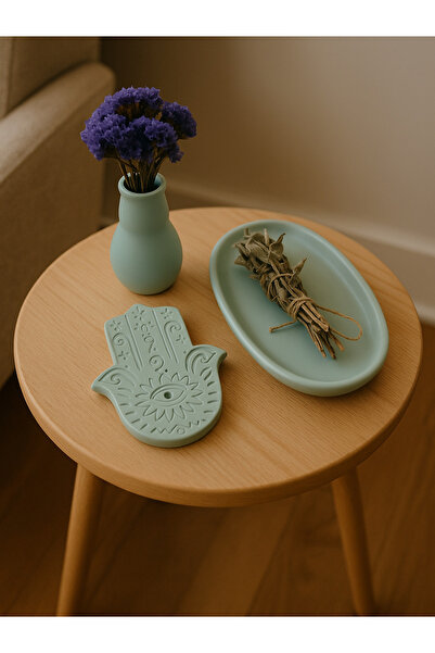 Cats&Kids 3’lü Adaçayı, Lavanta, Üzerlik Tütsü Seti, Tütsü Yakma Kasesi, El T...