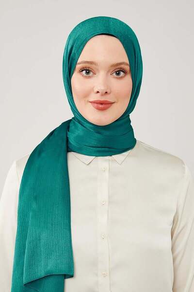 Levidor Şal cu model Janjan verde petrol