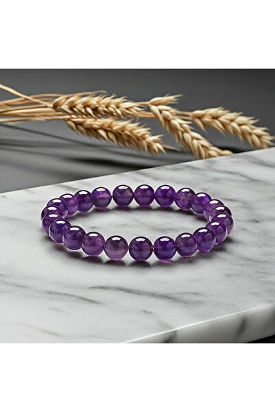 Perlavita سوار من الجمشت الطبيعي المعتمد يوفر التركيز |   حجر الهدوء والذكاء