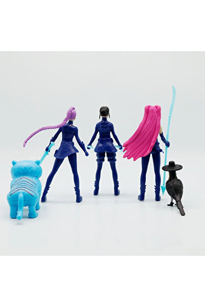 Choice مجموعة من 5 قطع من شخصيات كيبوب صائدي الشياطين المتحركة، لعبة ديربي تايجر رومي ميرا زوي سوسي