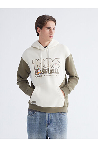 LC Waikiki Стилни избори от Esvab Clothing | Мъжка качулка с принт на Снупи