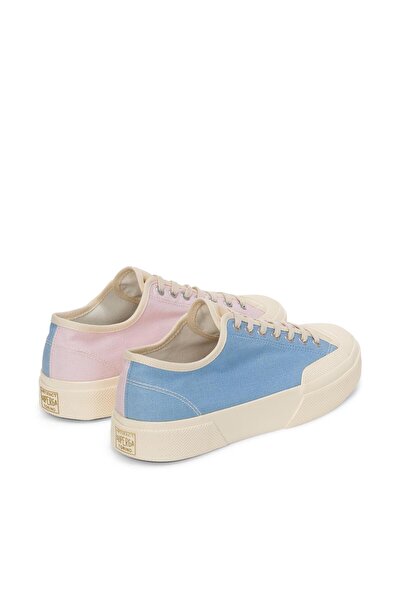 Superga 2432 Works Low Cut Multi-Color Denim Yarn Dyed Unisex Mavi-Pembe Sneaker