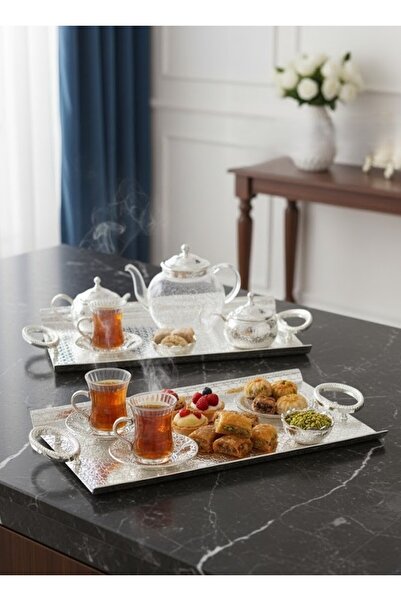 Generic Modern Design 3-Piece Serving Tray Set