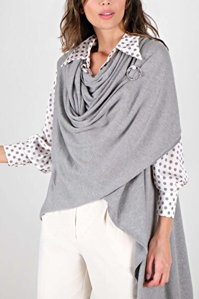 Spazio Feliciana Geniş Kesim Triko GRİ