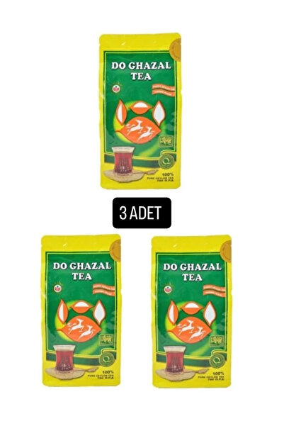 Do Ghazal Tea siyah ithal çay 400 gr x3 adet