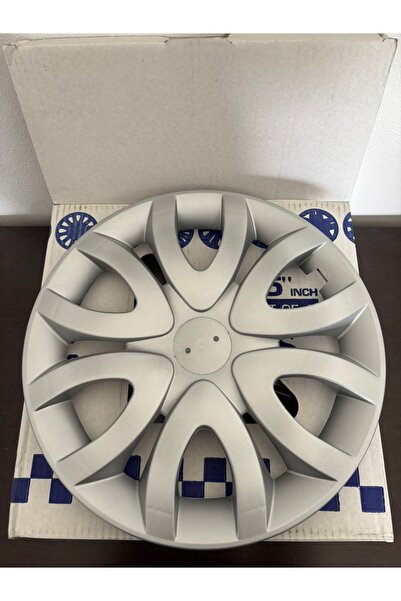 YK 15"inç Renault Clio/Megane/Fluence Uyumlu Esnek Jant Kapağı , takım değildir 1 Adet, Amblem Hediyeli