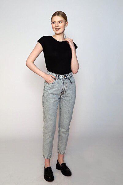 Lee Cooper Rosa Kadın O Yaka T-Shirt Siyah