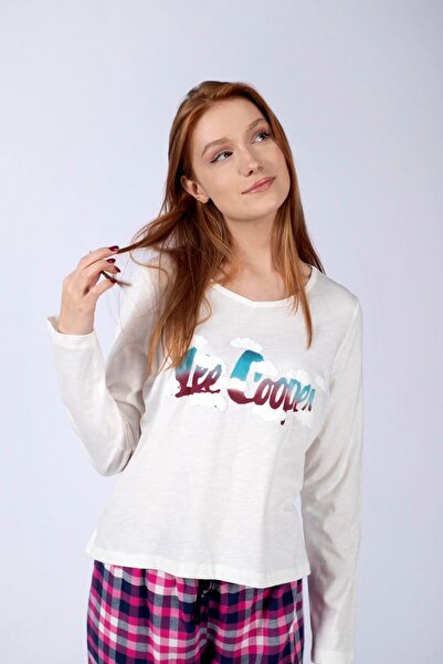Lee Cooper Daisy Women's Long Sleeve T-shirt White