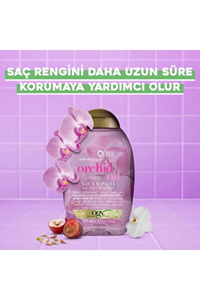 OGX Renk Koruyucu Orchid Oil Sülfatsız Şampuan 385 ml