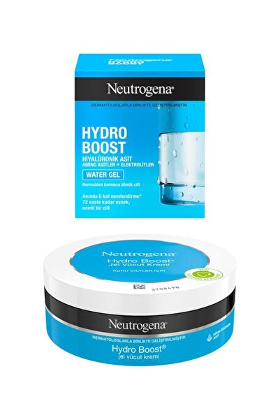 Neutrogena Hydro Boost Water Gel Nemlendirici 50 ml+Jel Vücut Kremi 200 ml