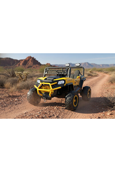 Family Center Kids Electric Ride-On Car 6V Dual 380 Motors with Bluetooth, R/C & Front/Rear Swing 10-2501Y