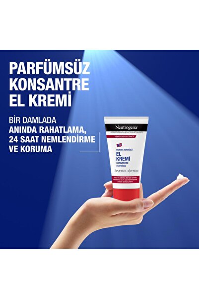 Neutrogena Norveç Formülü El Kremi Parfümsüz 75 Ml