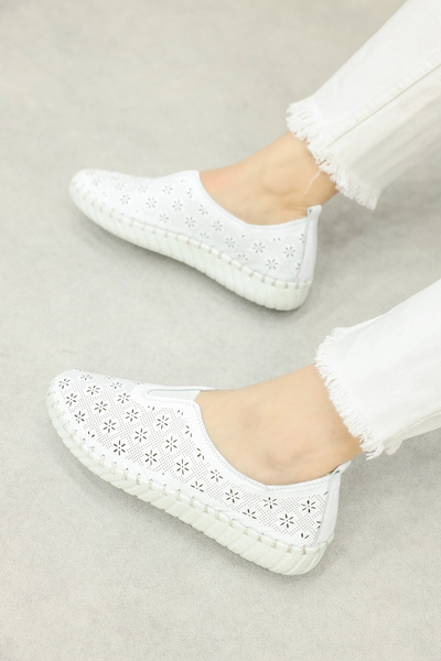 FAST STEP Hakiki Deri Kadın Casual Ayakkabı 139ZA670-1