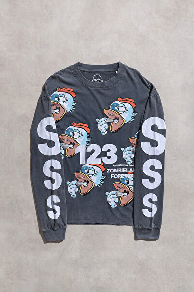 Overdrive Tricou „Rață” cu mânecă lungă