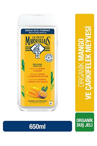 Le Petit Marseillais LPM Mango Çarkıfelek Meyvesi Duş Jeli 650 ml
