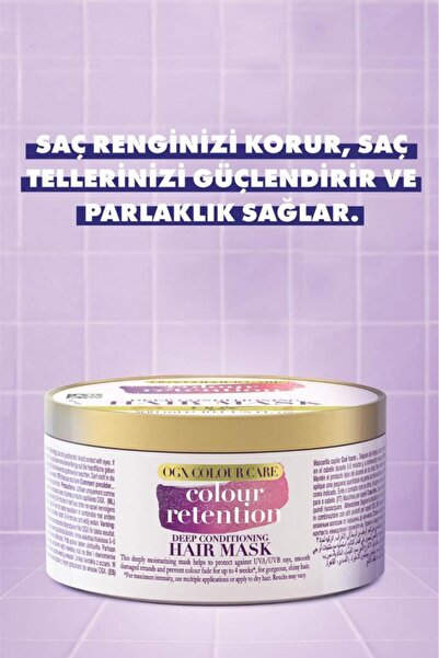 OGX Colour Retention-Renk Koruyucu Saç Maskesi