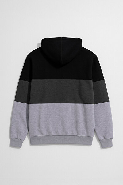 MARKAPIA Ανδρικό φούτερ με φερμουάρ και τσέπη με φλις εσωτερικά