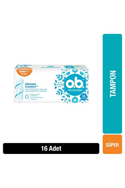 o.b. Tampon Süper 16'lı