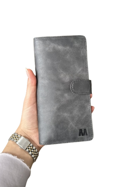 MFT Leather Design Πορτοφόλι Twist 2323 από γνήσιο δέρμα Unisex