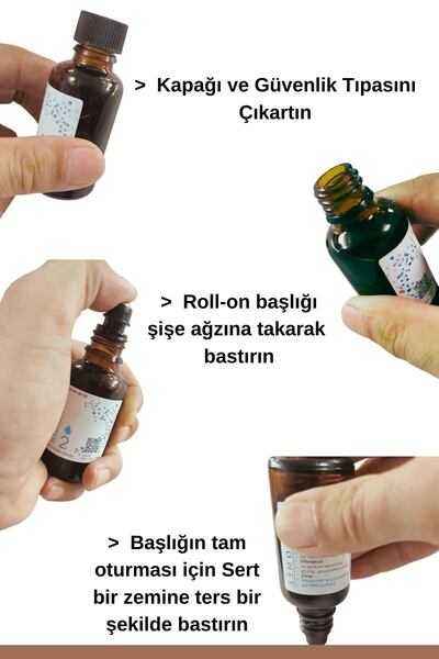 Aromel iyot Kafesi Için Lügol %2 Lik 30 ml , Roll-on Başlıklı Cam Şişe Sürülebilir