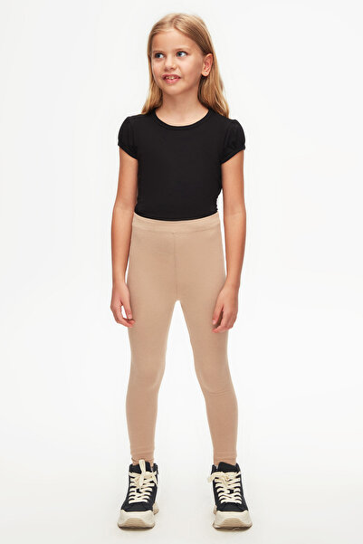 LOVETTI طماق أساسية مستقيمة بطول كامل للفتيات من Bone