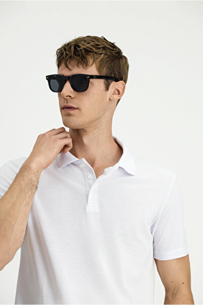 Kiğılı Βαμβακερό μπλουζάκι με κέντημα με κανονική εφαρμογή με λαιμόκοψη