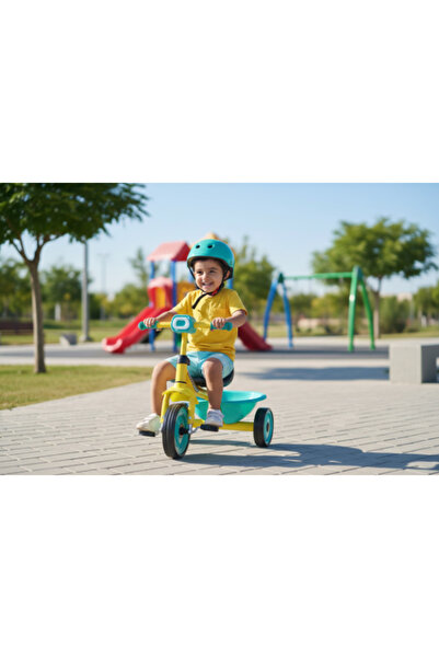 Family Center Kids Tricycle Music, light Yellow 25-YQM-358Y