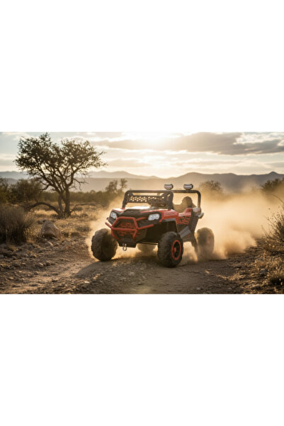 Family Center Kids Electric Ride-On Car 6V Dual 380 Motors with Bluetooth, R/C & Front/Rear Swing 10-2501R