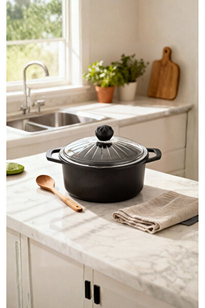 HASCHEF Elmas Derin Tencere 24 Cm