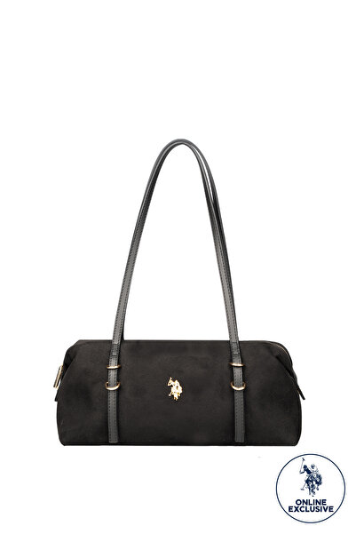 U.S. Polo Assn. Black Women's Shoulder Bag Us26311 Online Exclusive