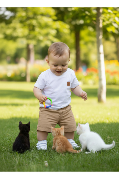 Julayla Erkek Tişört Şort Takım